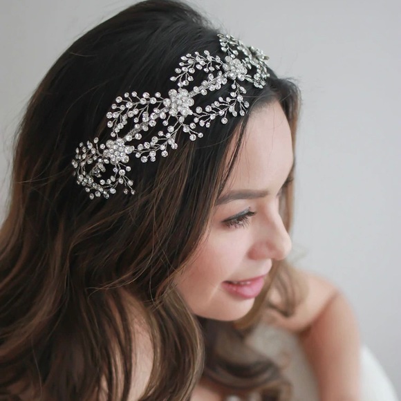 Bridal Headband Headpiece - Picture 2 of 5